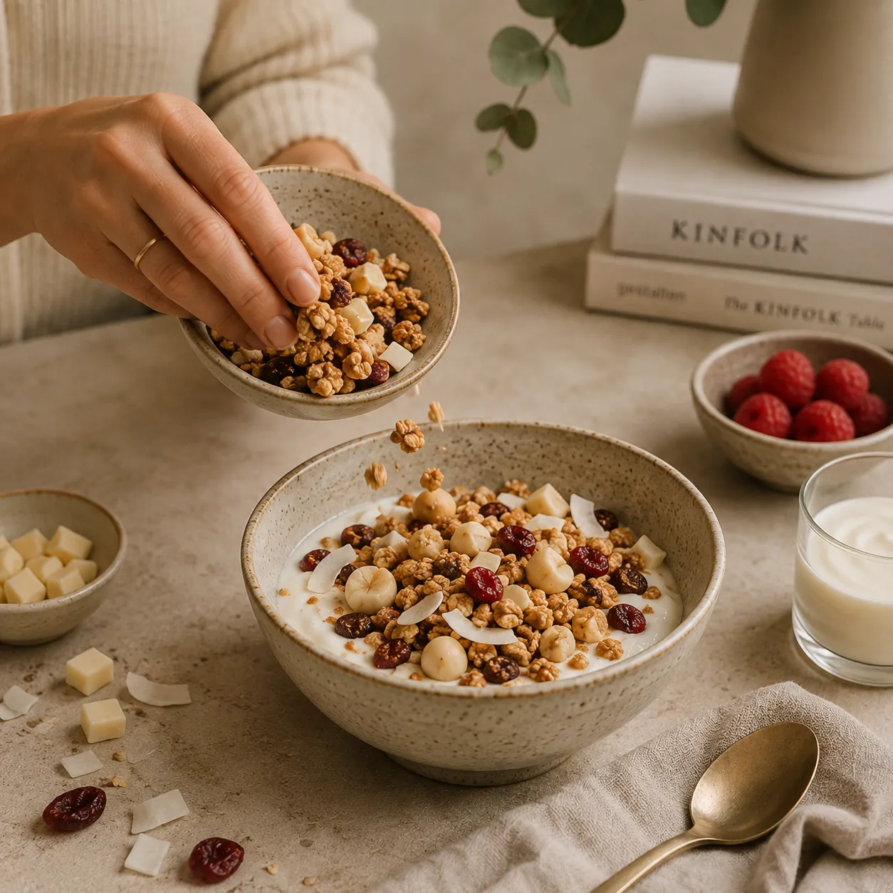Repitta snacks rotulo granola blanc snacktime