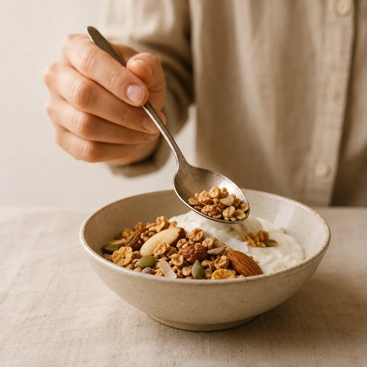 Repitta snacks rotulo granola original bowl