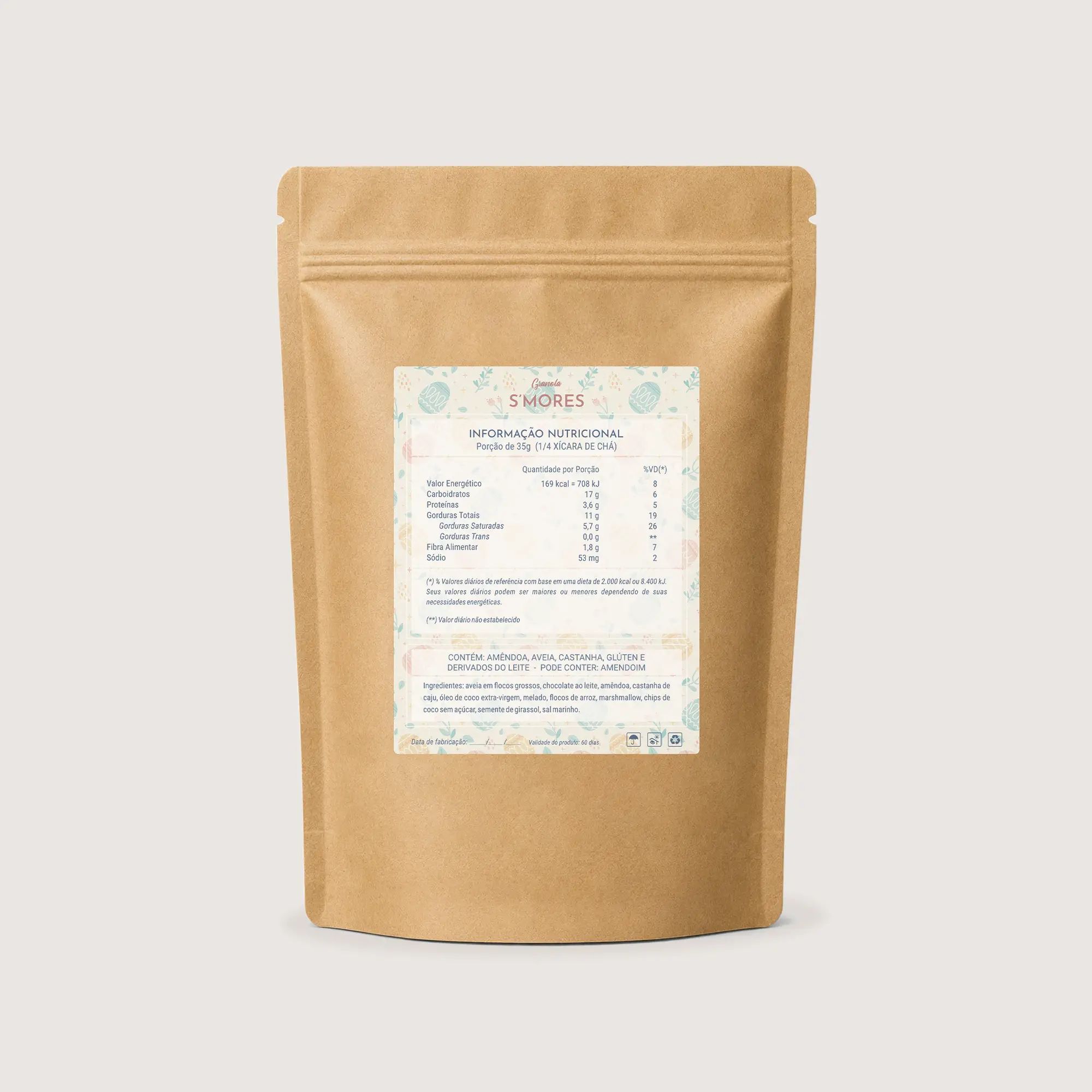 Repitta snacks contrarrotulo granola ginger 300g 2000px