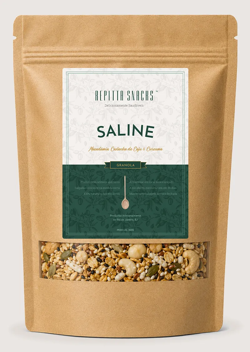 Repitta snacks rotulo granola saline 300g 800px