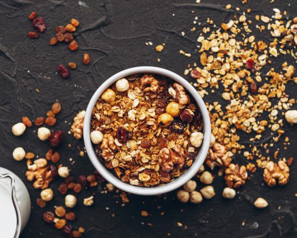 Granola with nuts for keto